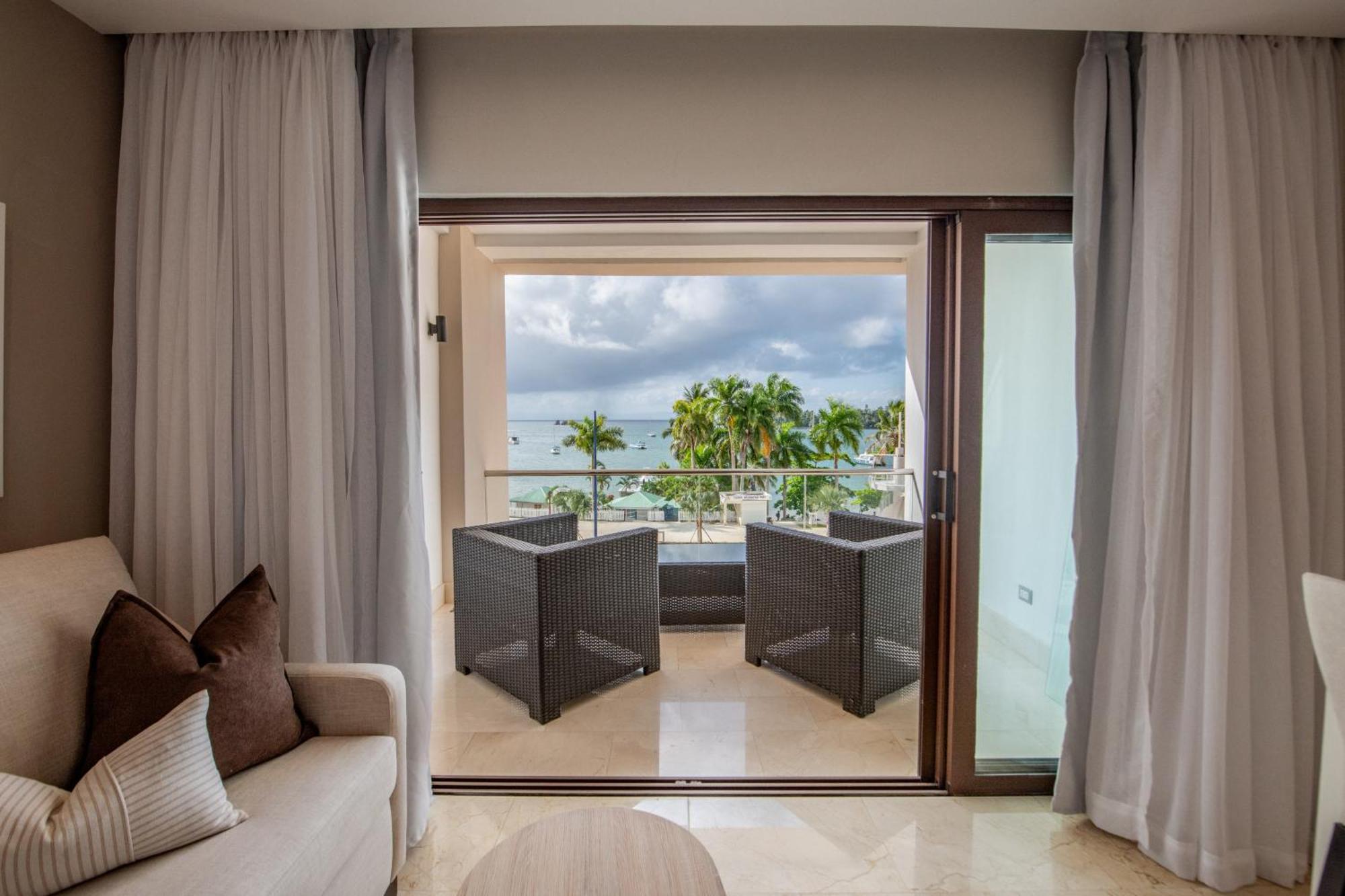 Hacienda Samana Bay Hotel Exterior foto A view from a suite at the Hard Rock Hotel & Casino Punta Cana